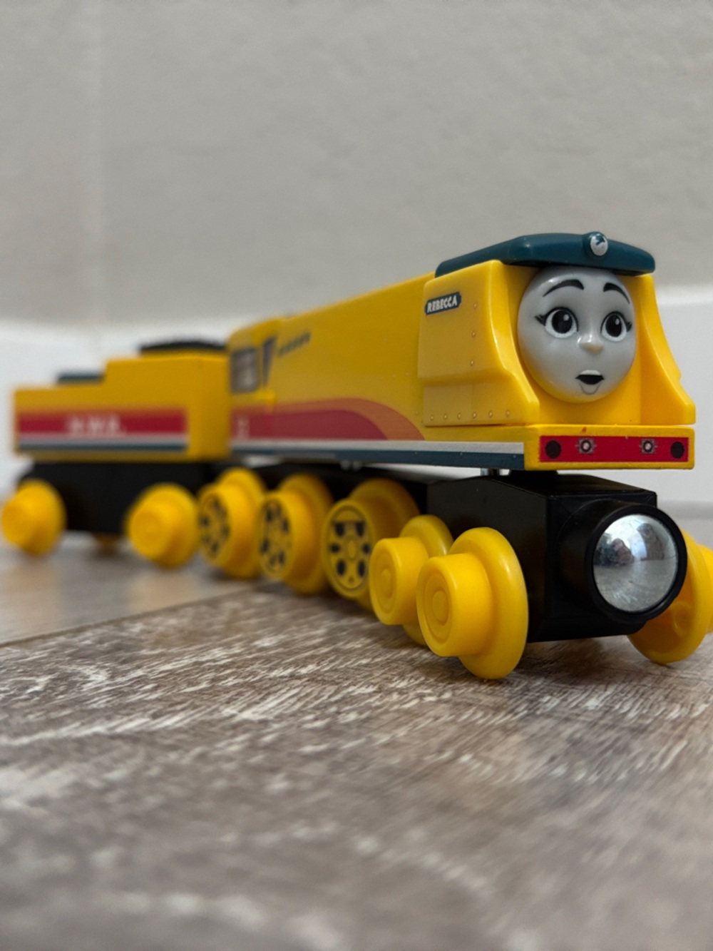 HTF 2020 Wooden Rebecca and Tender - Thomas & Friends